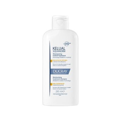 Champú Ducray Squalane - Cuidado contra la caspa para cuero cabelludo seco Champú Ducray Squalane - Cuidado contra la caspa para cuero cabelludo seco