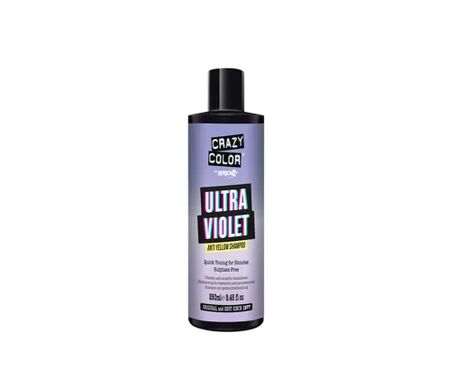 CRAZY Color Ultraviolet No Yellow Shampoo 250ml