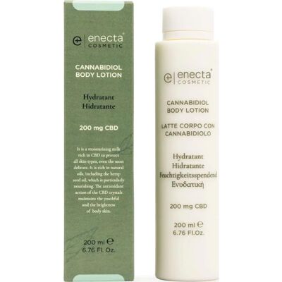 Enecta Loción Corporal con Cbd 200 mg de Cannabidiol 200 ml Enecta Loción Corporal con Cbd 200 mg de Cannabidiol 200 ml