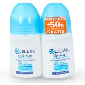 QUILIAN Desodorante Roll-on Pack de 2 Unidades x 75ml