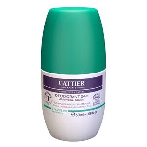 Cattier Desodorante Roll-On Aloe Vera 24h 50ml