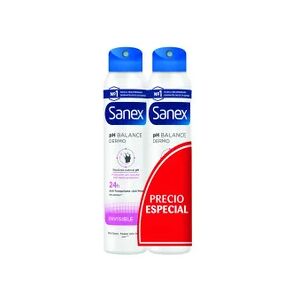 SANEX Dermo Invisible pH Balance Deo 2x200ml