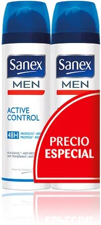 SANEX Men Active Control 48H Deo 2x200ml