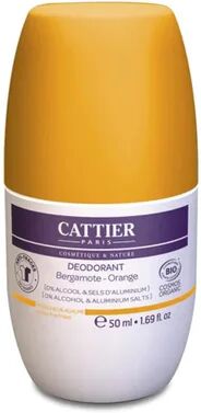 Cattier Desodorante Roll-On Frescor Cítrico 24h 50ml