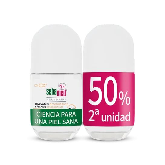 Sebamed Bálsamo Desodorante Sensible Roll-On 2x50ml