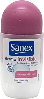 SANEX Desodorante Roll-On Invisible 50ml