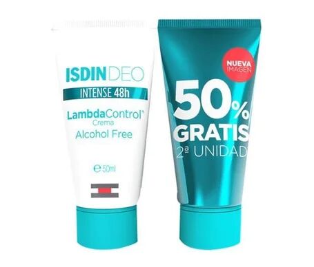 ISDIN Deo Lambda Control Intense 48h Alcohol Free Crema 2x50ml