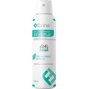 Desodorante en spray Farline Sensible 150ml - Cuidado piel sensible Desodorante en spray Farline Sensible 150ml - Cuidado piel sensible