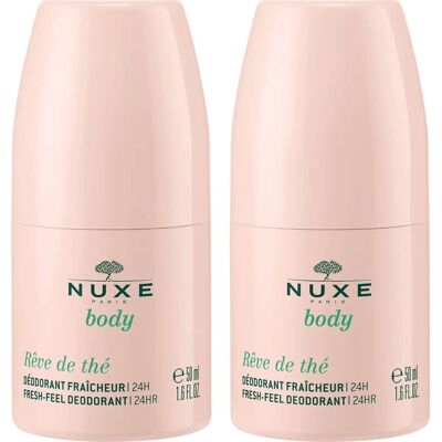 Nuxe Reve De Thé Desodorante Frescura 24H Roll-On Dúo Nuxe Reve De Thé Desodorante Frescura 24H Roll-On Dúo