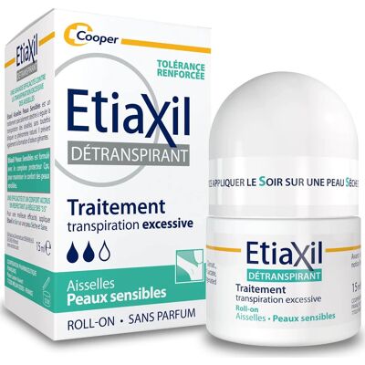 Etiaxil Desodorante para Piel Sensible - Hipoalergénico - 15mL - Desodorante para piel sensible Etiaxil Desodorante para Piel Sensible - Hipoalergénico - 15mL - Desodorante para piel sensible