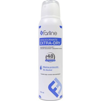 Farline Extra Dry Desodorante Spray 150 ml Farline Extra Dry Desodorante Spray 150 ml