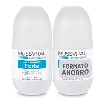 Mussvital Pack Doble Desodorante Fuerte - Pack de Desodorante Mussvital Pack Doble Desodorante Fuerte - Pack de Desodorante