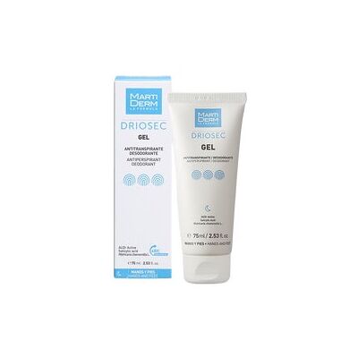MARTIDERM Driosec Gel Antitranspirante - Manos y Pies - 75ml MARTIDERM Driosec Gel Antitranspirante - Manos y Pies - 75ml