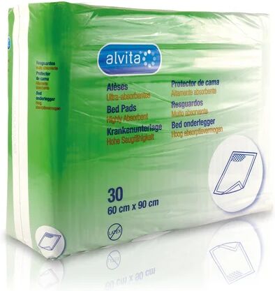 Alvita Protector de Cama 60x90cm 30uds