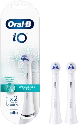 Oral-B iO Specialised Clean Cabezal Cepillo Eléctrico Recambio 2uds