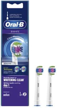 Oral-B 3D White Whitening Clean Cabezales 2uds