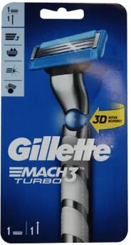 Gillette Mach3 Turbo Maquinilla de Afeitar 3D 1ud