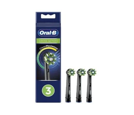 Oral-B Cross Action Black Recambio 3uds