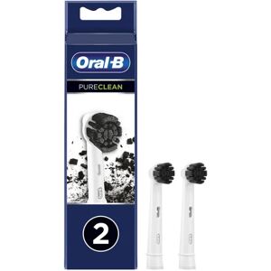 Oral-B Pure Clean Charcoal Cepillo Dental Cabezal 2uds