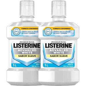 LISTERINE Advanced White Sabor Suave 2x1L