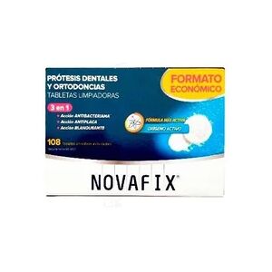 Novafix tabletas antibacterianas 3 en 1 108uds