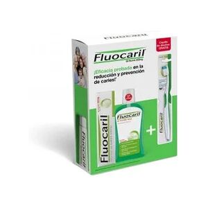 Fluocaril Pack Pasta + Colutorio + Cepillo