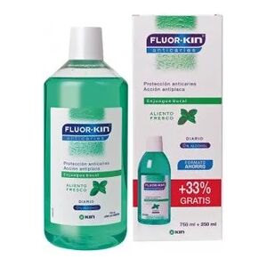 Kin Fluor- Anticaries Colutorio Diario 750ml + 250ml