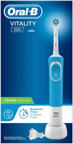 Oral-B Cepillo Eléctrico Vitality 100 Cross Action Azul 1ud