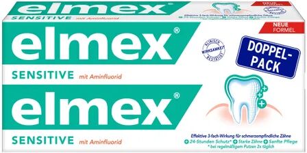 ELMEX Pasta de dientes Sensitive 2 X 75 Ml