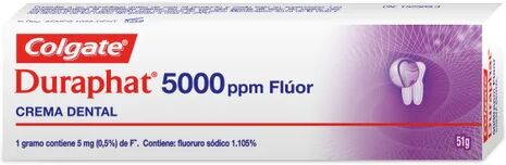 DURAPHAT Colgate 5000ppm Flúor Crema Dental 51g