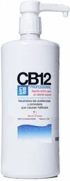 CB12 ® Enjuague Bucal Sabor a Menta Sin Alcohol 1000ml