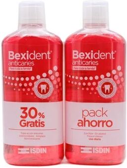 ISDIN Bexident Anticaries Colutorio 2x500ml