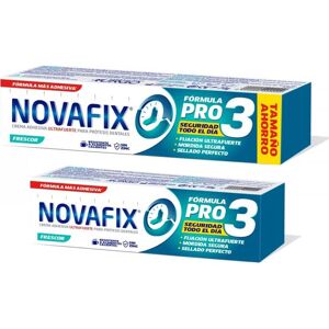 Novafix Pro3 Frescor Crema Adhesiva 70g + 50g Novafix Pro3 Frescor Crema Adhesiva 70g + 50g