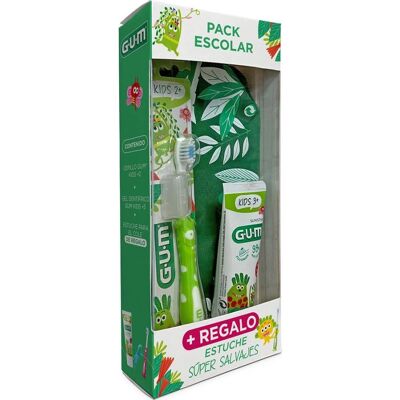 Gum Pack Escolar Kids con Estuche +3 años Gum Pack Escolar Kids con Estuche +3 años