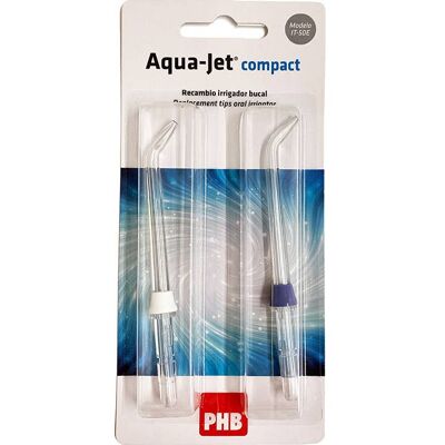 Recambios PHB Aqua-jet Compact 2 Irrigador Oral - Cuidado Dental Recambios PHB Aqua-jet Compact 2 Irrigador Oral - Cuidado Dental