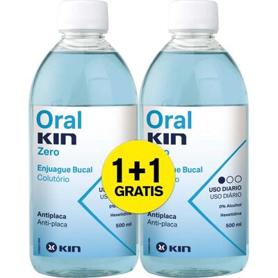 ORALKIN Zero Enjuague 2x500ml ORALKIN Zero Enjuague 2x500ml