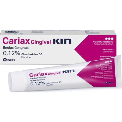 Cariax Gingival Pasta Dentífrica Kin 125 ml - Pasta de dientes Cariax Gingival Pasta Dentífrica Kin 125 ml - Pasta de dientes