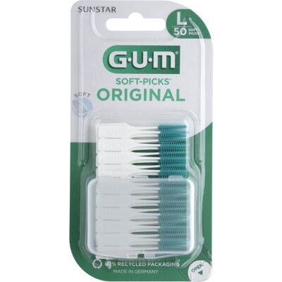 GUM Soft-Picks Original Grande - Cepillos interdentales GUM Soft-Picks Original Grande - Cepillos interdentales