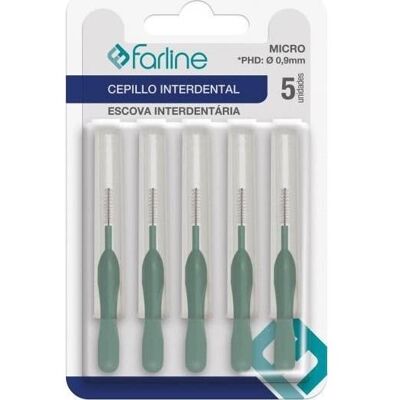 Farline Cepillo Interdental Nano 5uds Farline Cepillo Interdental Nano 5uds