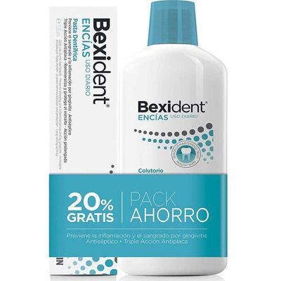 Set de pasta y enjuague Bexident Encías de Isdin Set de pasta y enjuague Bexident Encías de Isdin