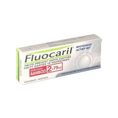 Fluocaril Blancura Duradera Menta Batch 2x75 ml Fluocaril Blancura Duradera Menta Batch 2x75 ml