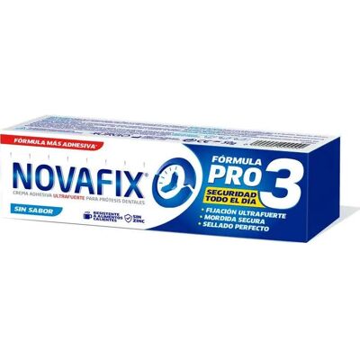 Novafix Pro3 Sin Sabor Crema Adhesiva 50g Novafix Pro3 Sin Sabor Crema Adhesiva 50g