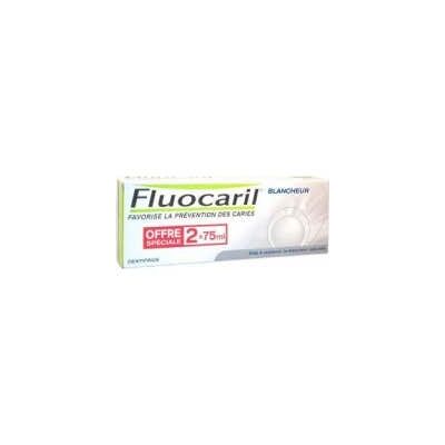Fluocaril Pasta de dientes blanqueadora - 75ml lote de 2 Fluocaril Pasta de dientes blanqueadora - 75ml lote de 2