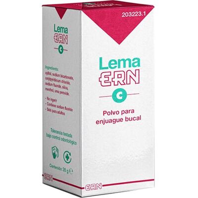 Polvo para Enjuague Bucal Lema Ern C - Cuidado de Encías y Dientes Polvo para Enjuague Bucal Lema Ern C - Cuidado de Encías y Dientes