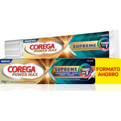 Corega Supreme 70g - Adhesivo y Limpiador para Prótesis Corega Supreme 70g - Adhesivo y Limpiador para Prótesis