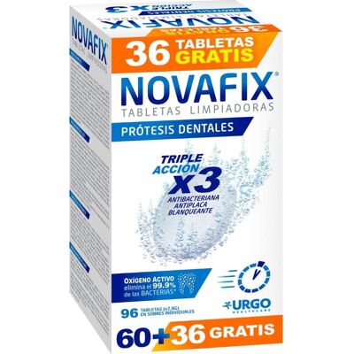 URGO Novafix comp Limpiadoras Triple Acción 96 uds URGO Novafix comp Limpiadoras Triple Acción 96 uds