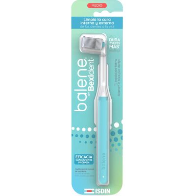 BALENE ORAL CARE ISDIN Balene By Bexident Cepillo de Dientes Aqua Medio 1 ud BALENE ORAL CARE ISDIN Balene By Bexident Cepillo de Dientes Aqua Medio 1 ud