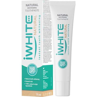 iWhite Dentífrico Blanqueador Natural 75 ml iWhite Dentífrico Blanqueador Natural 75 ml