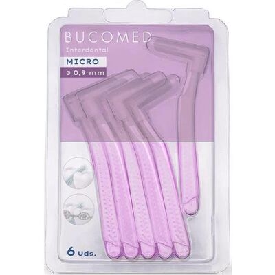 Normon Bucomed Cepillo Interdental Micro 0,9Mm 6 uds Normon Bucomed Cepillo Interdental Micro 0,9Mm 6 uds
