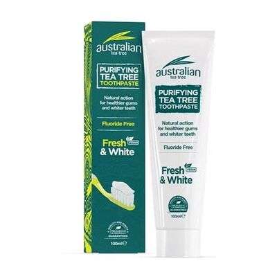 Australian Tea Tree Fresh & White toothpaste 100ml Australian Tea Tree Fresh & White toothpaste 100ml